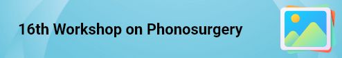 16th Workshop on Photosurgey